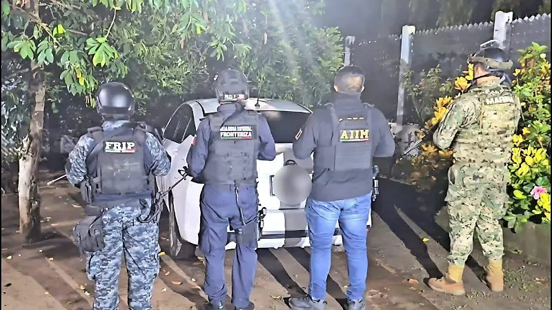 Operativo en Tuxtla Chico